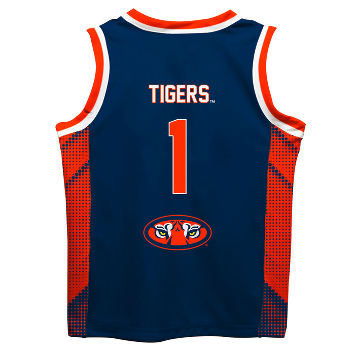 Auburn Tigers Vive La Fete Game Day Blue Boys Fashion Basketball Top - Vive La Fête - Online Apparel Store