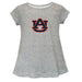 Auburn University Tigers Short Sleeve Youth Cotton Top Grey