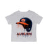 Auburn University Tigers Original Dripping Baseball Helmet Grey Cotton T-Shirt  by Vive La Fete