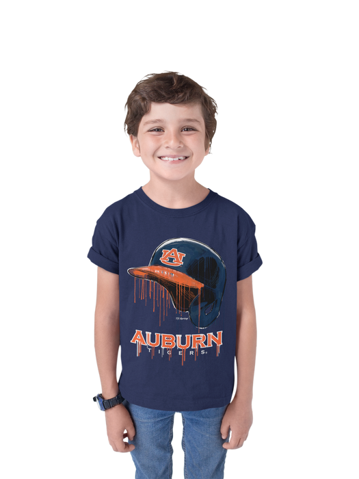 Youth Vive La Fete Navy Auburn Tigers T-Shirt Size: Extra Small
