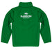 Babson College Beavers Vive La Fete Game Day Solid Green Quarter Zip Pullover Sleeves - Vive La Fête - Online Apparel Store
