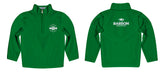 Babson College Beavers Vive La Fete Game Day Solid Green Quarter Zip Pullover Sleeves - Vive La Fête - Online Apparel Store