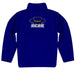 UC Santa Barbara Gauchos UCSB Vive La Fete Game Day Solid Blue Quarter Zip Pullover Sleeves - Vive La Fête - Online Apparel Store