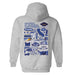 UC Santa Barbara Gauchos UCSB Hand Sketched Artwork Cotton Fleece Women Hoodie - Vive La Fête - Online Apparel Store