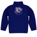 Belmont University Bruins Vive La Fete Game Day Solid Blue Quarter Zip Pullover Sleeves - Vive La Fête - Online Apparel Store