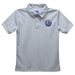 Belmont University Bruins Embroidered Gray Short Sleeve Polo Box Shirt