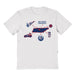 Belmont University Bruins Hand Sketched Vive La Fete Impressions Icones Kids White T-shirt