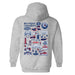 Belmont University Bruins Hand Sketched Artwork Cotton Fleece Women Hoodie - Vive La Fête - Online Apparel Store