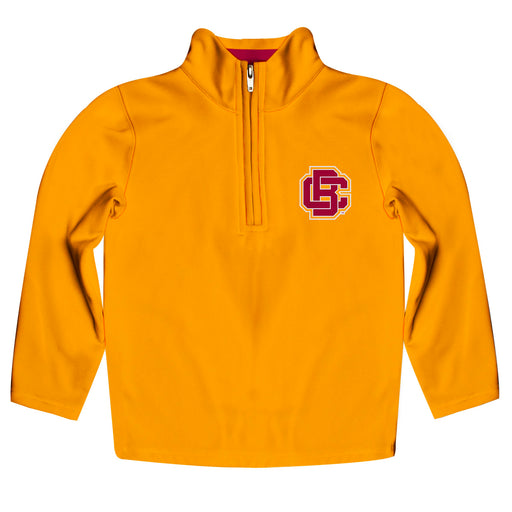 Bethune-Cookman Wildcats BC-U Vive La Fete Game Day Solid Maroon Quarter Zip Pullover Sleeves