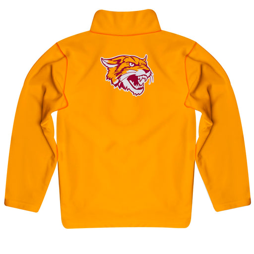 Bethune-Cookman Wildcats BC-U Vive La Fete Game Day Solid Maroon Quarter Zip Pullover Sleeves - Vive La Fête - Online Apparel Store