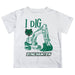 Binghamton University Bearcats Vive La Fete Excavator Boys Game Day White Short Sleeve Tee