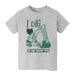 Binghamton University Bearcats Vive La Fete Excavator Heather Grey Cotton Short Sleeve Tee