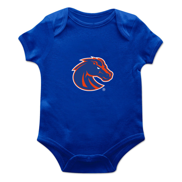 Boise State Broncos Cotton Short Sleeve Bodysuit Royal