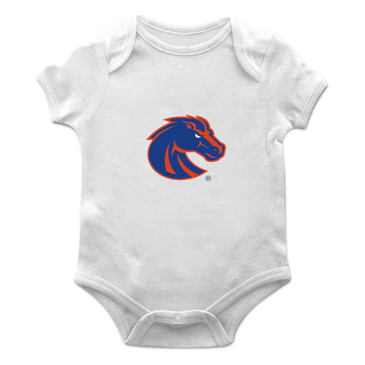 Boise State Broncos Cotton Short Sleeve Bodysuit White