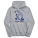 Boise State University Broncos Excavator Heather Grey Cotton Youth Hoodie