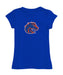 Boise State Broncos Girl´s Fitted Cotton T-shirt Royal