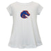 Boise State Broncos Short Sleeve Youth Cotton Top White