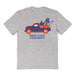 Boise State Broncos Hand Sketched Vive La Fete Impressions Truck Kids Grey Cotton T-shirt