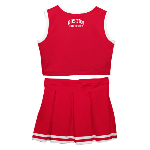 Boston Terriers Vive La Fete Game Day Red Sleeveless Chearleader Set - Vive La Fête - Online Apparel Store