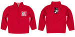 Boston University Vive La Fete Game Day Solid Red Quarter Zip Pullover Sleeves - Vive La Fête - Online Apparel Store