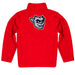 Bradley University Braves Vive La Fete Game Day Solid Red Quarter Zip Pullover Sleeves - Vive La Fête - Online Apparel Store