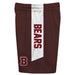Brown Bears Vive La Fete Game Day Brown Stripes Boys Solid White Athletic Mesh Short - Vive La Fête - Online Apparel Store