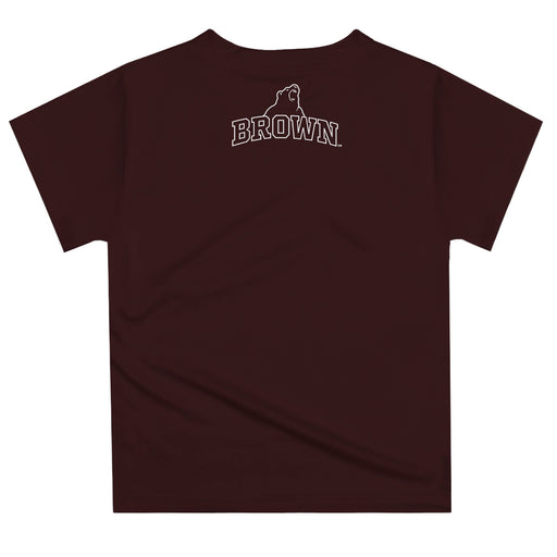 Brown University Bears Vive La Fete Excavator Boys Game Day Brown Short Sleeve Tee - Vive La Fête - Online Apparel Store