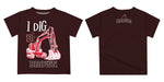 Brown University Bears Vive La Fete Excavator Boys Game Day Brown Short Sleeve Tee - Vive La Fête - Online Apparel Store