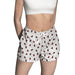 Brown Bears Vive La Fete Game Day All Over Logo Women White Lounge Shorts