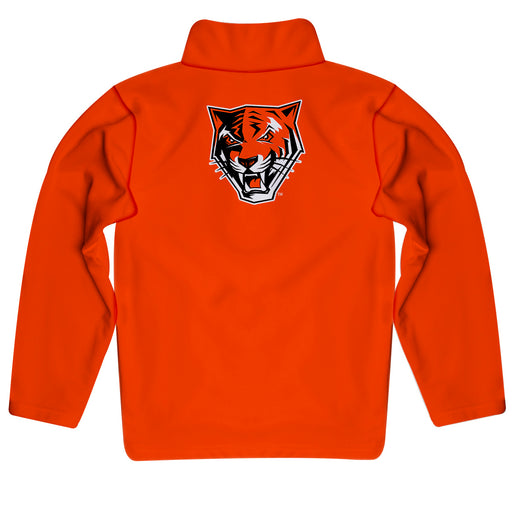Buffalo State Bengals Vive La Fete Game Day Solid Orange Quarter Zip Pullover Sleeves - Vive La Fête - Online Apparel Store
