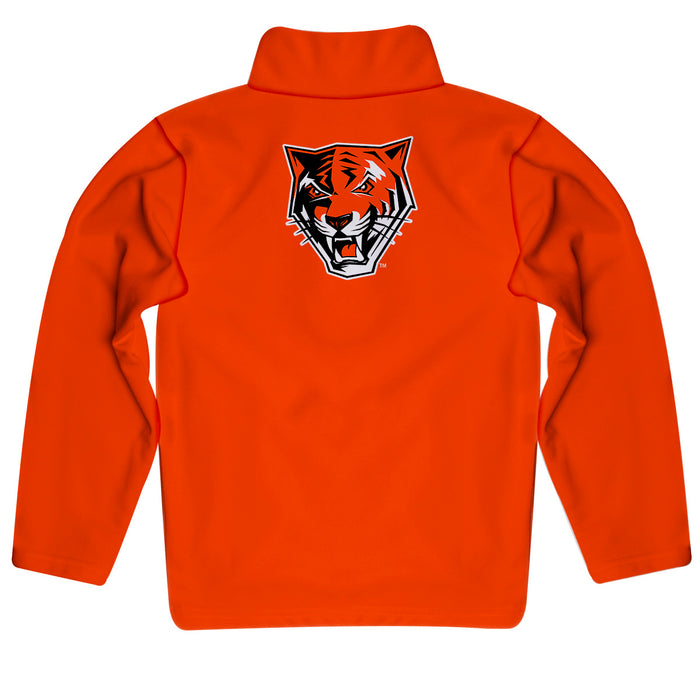 Buffalo State Bengals Vive La Fete Game Day Solid Orange Quarter Zip Pullover Sleeves - Vive La Fête - Online Apparel Store