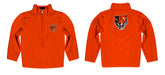 Buffalo State Bengals Vive La Fete Game Day Solid Orange Quarter Zip Pullover Sleeves - Vive La Fête - Online Apparel Store