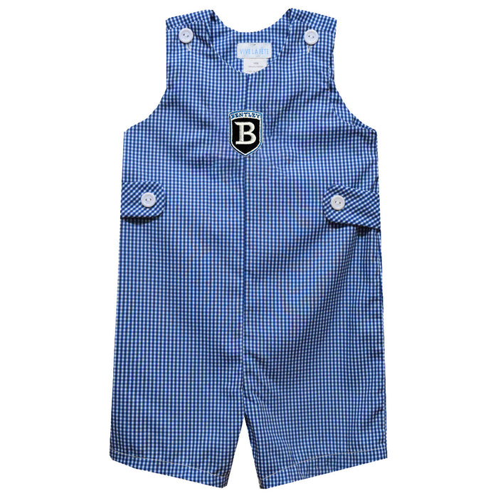 Bentley Falcons Embroidered Royal Gingham Boys Jon Jon