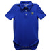 Bentley Falcons Embroidered Royal Solid Knit Boys Polo Bodysuit