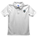 Bentley Falcons Embroidered White Short Sleeve Polo Box Shirt