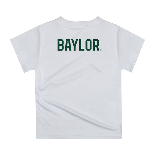 Baylor Bears Original Dripping Football Helmet White T-Shirt by Vive La Fete - Vive La Fête - Online Apparel Store