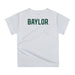 Baylor Bears Original Dripping Football Helmet White T-Shirt by Vive La Fete - Vive La Fête - Online Apparel Store