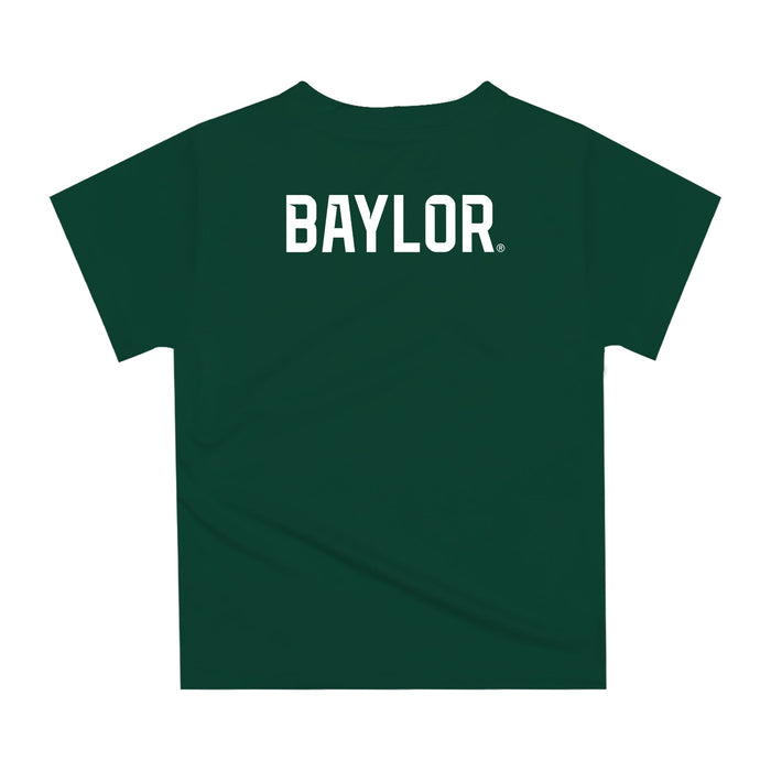 Baylor Bears Original Dripping Football Helmet Green T-Shirt by Vive La Fete - Vive La Fête - Online Apparel Store