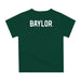Baylor Bears Original Dripping Football Helmet Green T-Shirt by Vive La Fete - Vive La Fête - Online Apparel Store