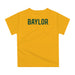 Baylor Bears Original Dripping Football Helmet Gold T-Shirt by Vive La Fete - Vive La Fête - Online Apparel Store
