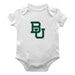 Baylor Bears Cotton Short Sleeve Bodysuit White