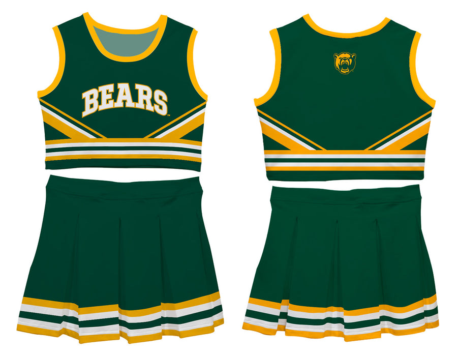 Baylor Bears Vive La Fete Game Day Green Sleeveless Chearleader Set - Vive La Fête - Online Apparel Store