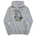 Baylor Bears Excavator Heather Grey Cotton Youth Hoodie
