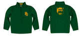 Baylor Bears Vive La Fete Game Day Solid Green Quarter Zip Pullover Sleeves - Vive La Fête - Online Apparel Store