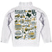 Baylor Bears Hand Sketched Vive La Fete Impressions Artwork White Boys Quarter Zip Pullover V1 - Vive La Fête - Online Apparel Store