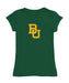 Baylor Bears Girl´s Fitted Cotton T-shirt Green
