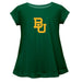 Baylor Bears Short Sleeve Youth Cotton Top Green
