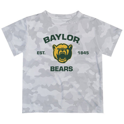 Baylor Bears T-Shirt CAMO Light Grey by Vive La Fete
