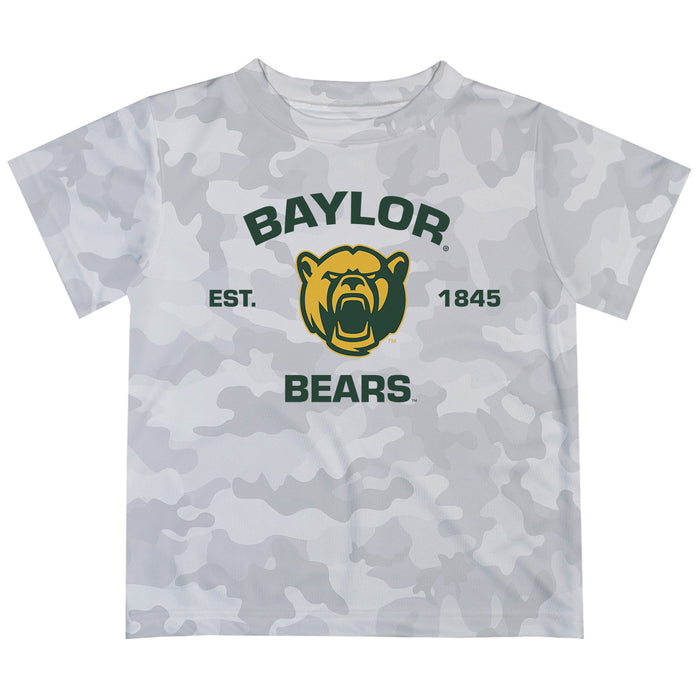 Baylor Bears T-Shirt CAMO Light Grey by Vive La Fete
