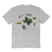 Baylor Bears Hand Sketched Vive La Fete Impressions Icones Kids Grey T-shirt